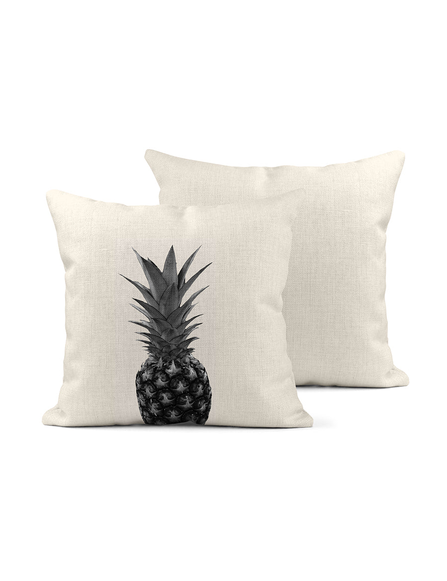 Black and White Pineapple Pillow, College Student Gift,Mother's Day Gift, Easter Gift