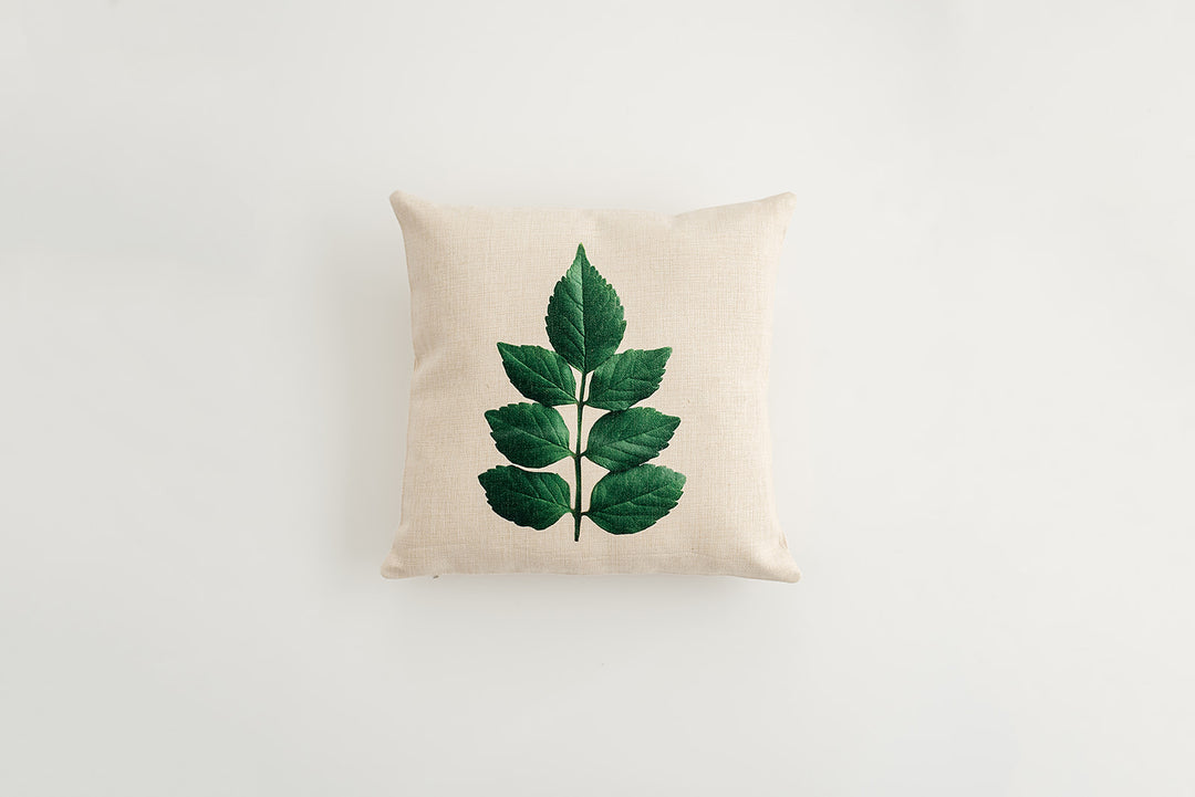 Honeysuckle Leaf Pillow Case, College Student Gift,  Mother's Day Gift, Christmas Gift