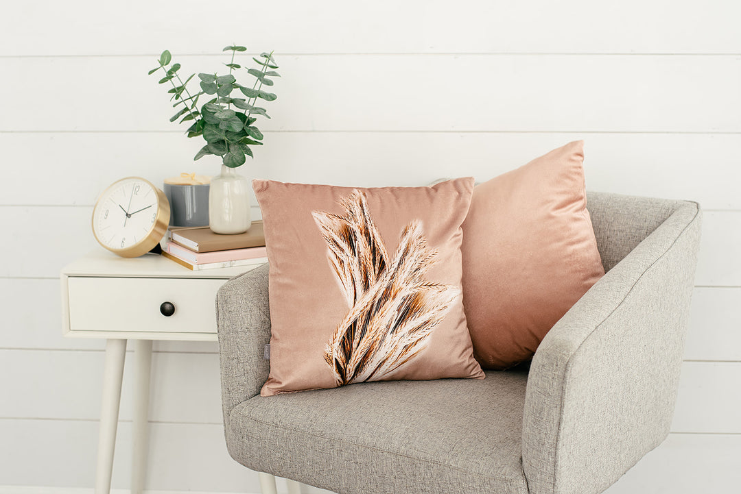 Blush Velvet Wheat Pillow, College Student Gift,Mother's Day Gift, Christmas Gift