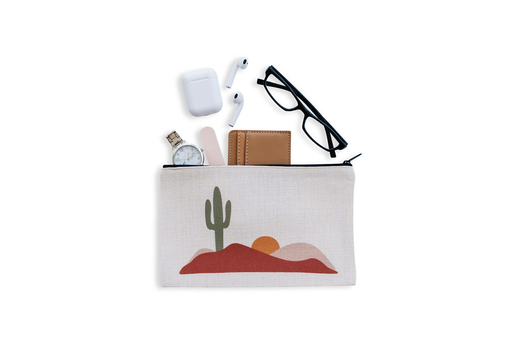 Sedona Landscape Cosmetic Pouch, College Student Gift , Mother's Day Gift, Christmas Gift