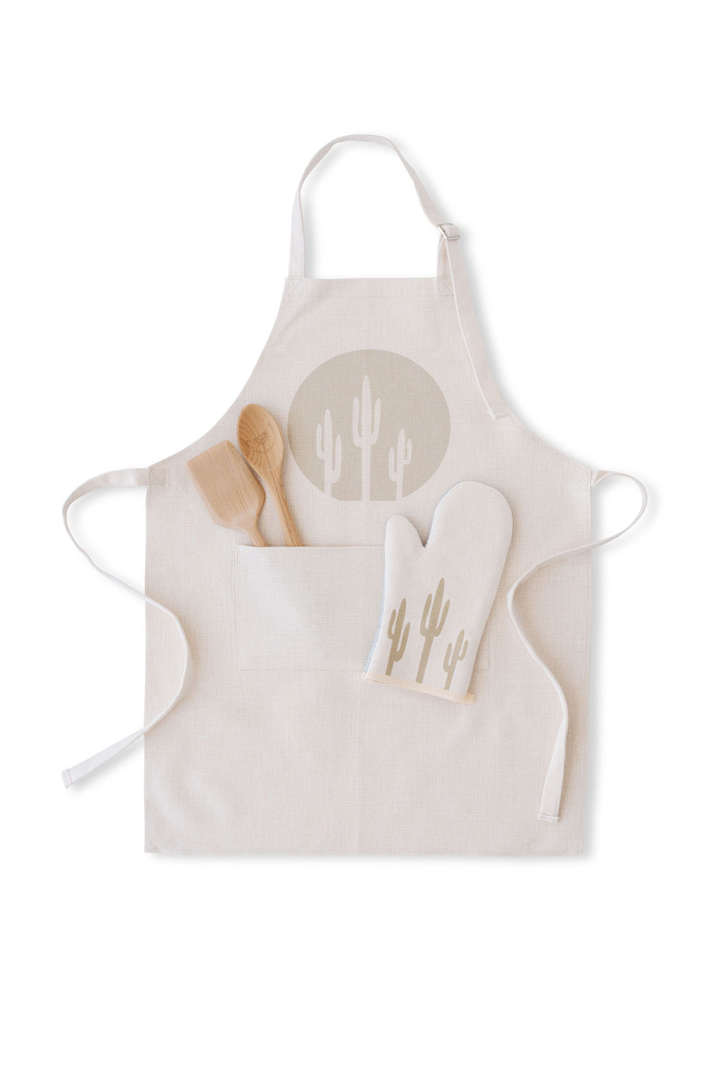 Sage Saguaro Apron, College Student Gift,Mother's Day Gift, Christmas Gift