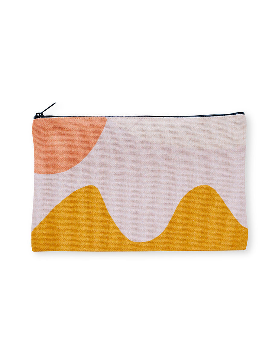 Mod Abstract Cosmetic Pouch, College Student Gift ,Mother's Day Gift, Easter Gift