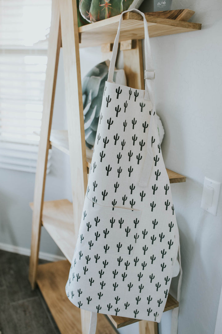 Saguaro Cactus Apron, College Student Gift,Mother's Day Gift, Christmas Gift