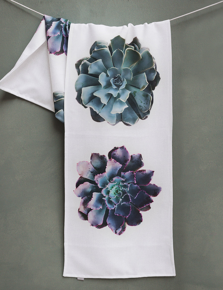 succulent table runner Succulent Table Top Runner, College Student Gift, Mother's Day Gift, Christmas Gift