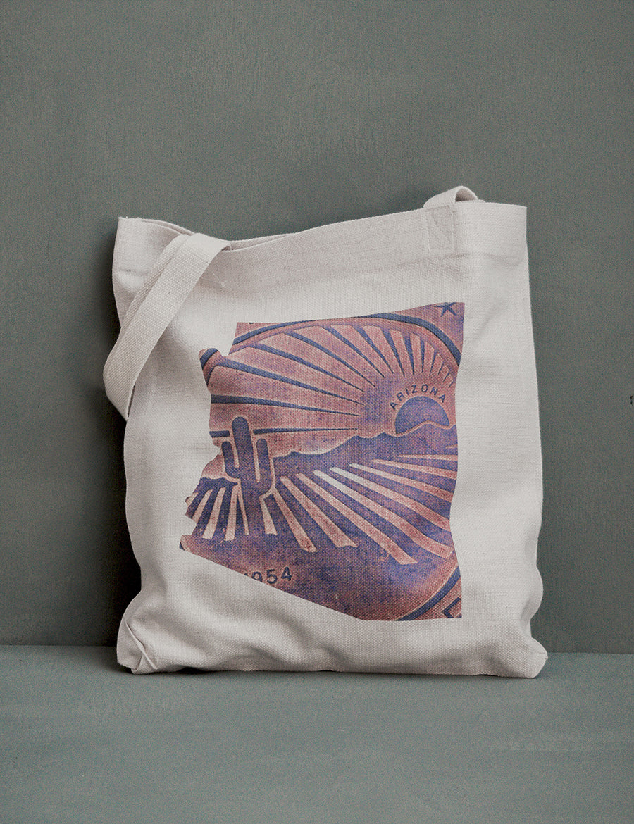 Arizona Canvas Tote Bag