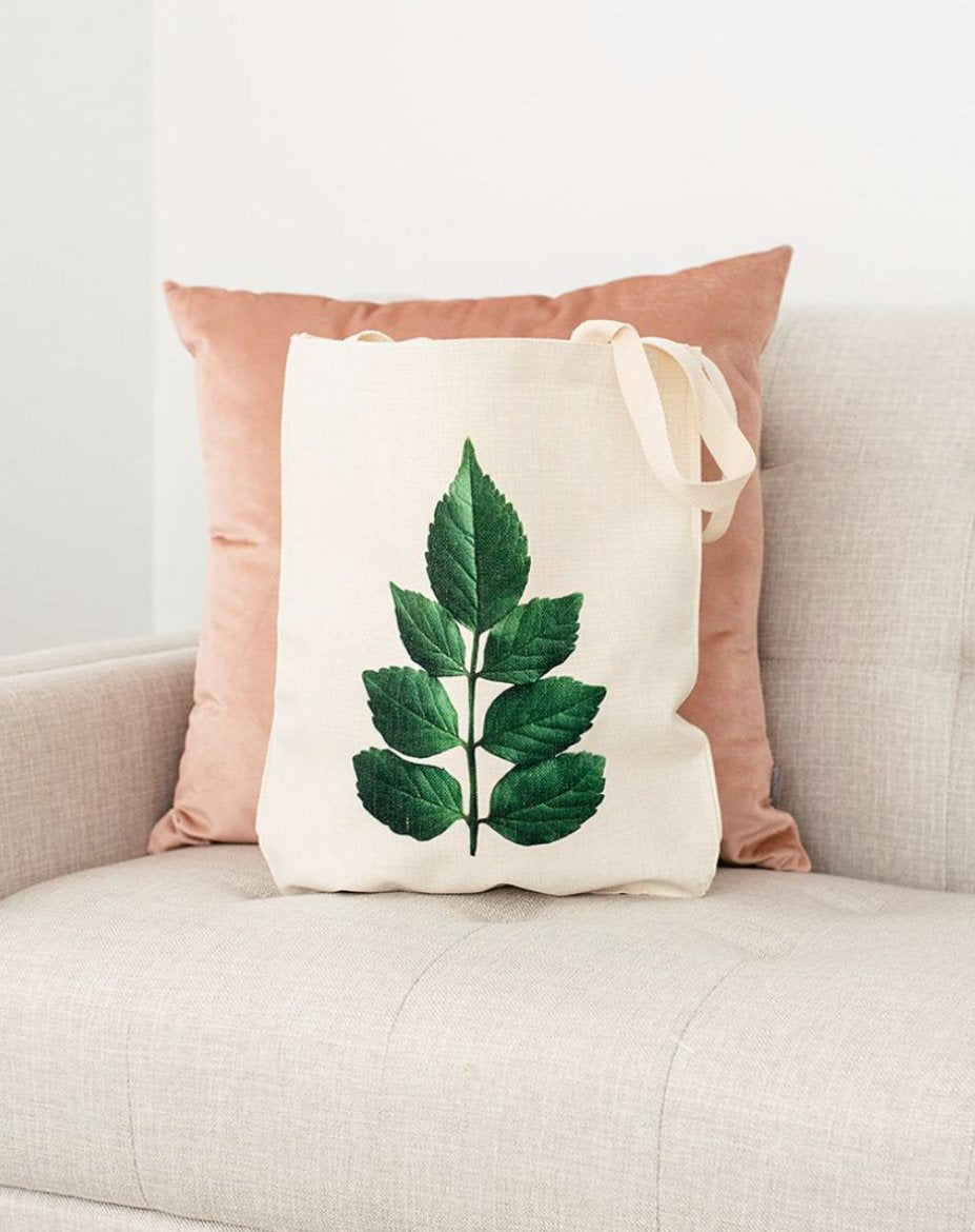 Honeysuckle Leaf Tote, College Student Gift,  Christmas Gift