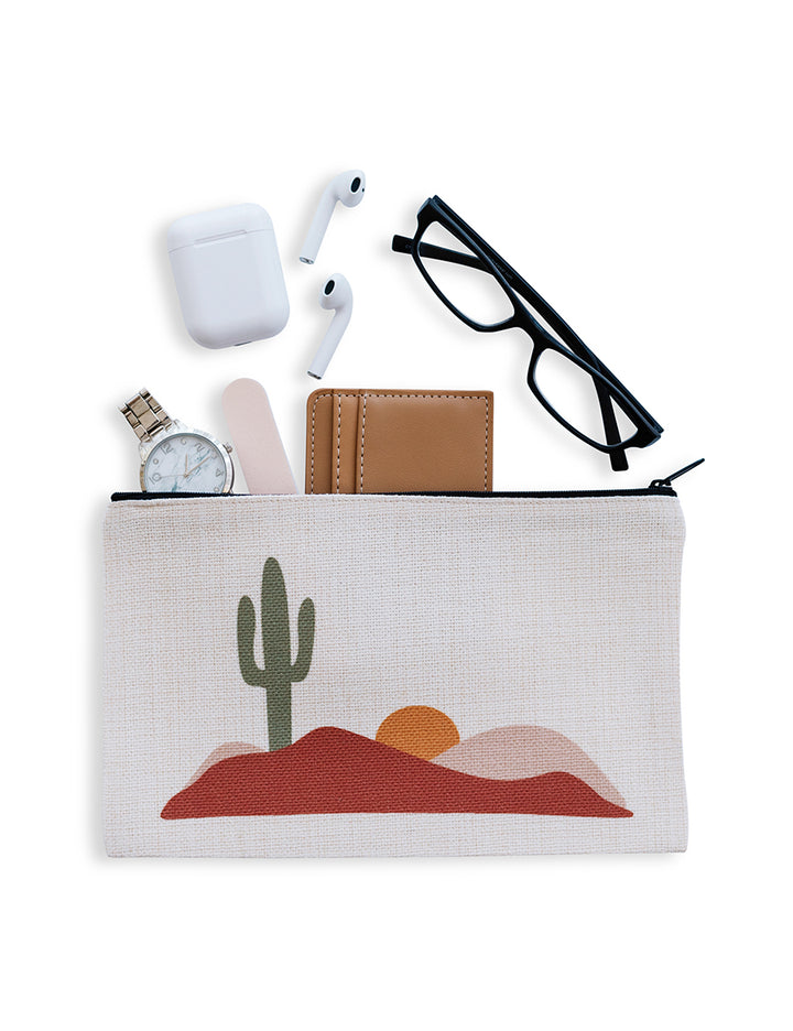 Sedona Landscape Cosmetic Pouch, College Student Gift , Stocking Stuffer, Christmas Gift