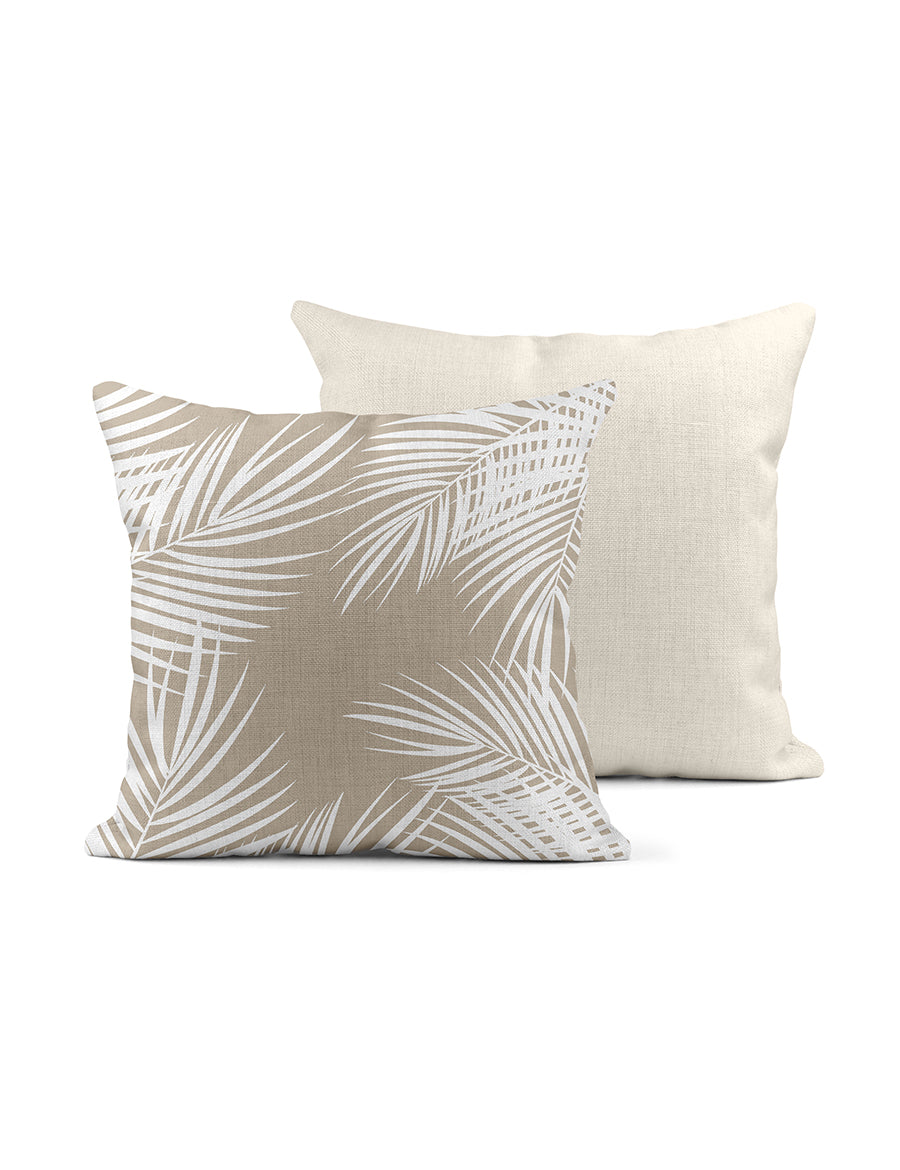 Palm Tan Pillow, College Student Gift